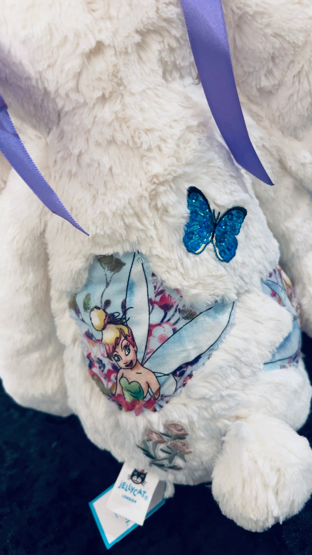 Jellycat Customer Made Tinker Bell Bunny